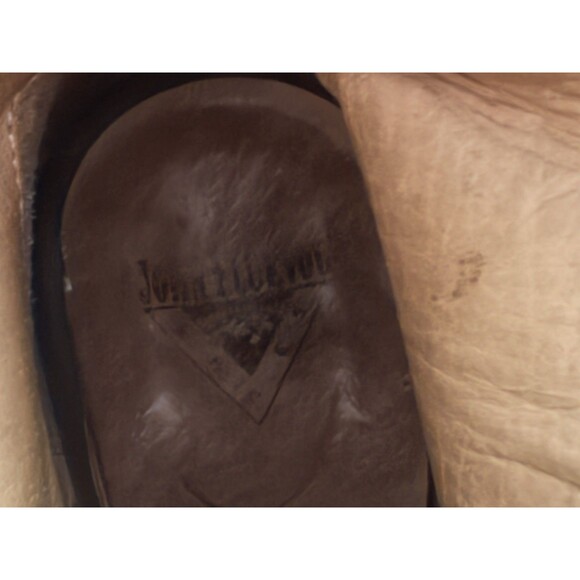 JOHN FLUEVOG Vermeer Baroque Black Buckle Ankle Boots Victorian Granny Size 8 - Picture 12 of 14